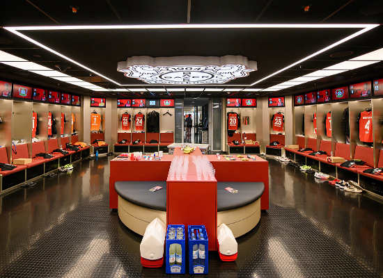 德國(guó)勒沃庫(kù)森 拜耳競(jìng)技場(chǎng)室內(nèi)照明